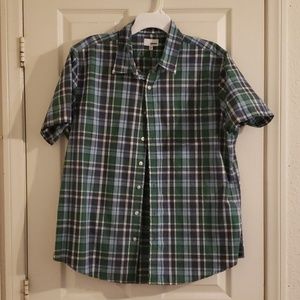 Mens Sonoma XL button up.  Blue green gray white